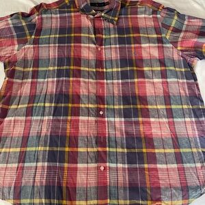 Used men’s short sleeves cotton shirt